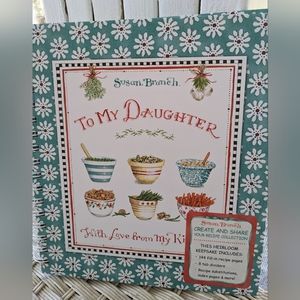 Susan Branch "To My Daughter" fill-in recipe book